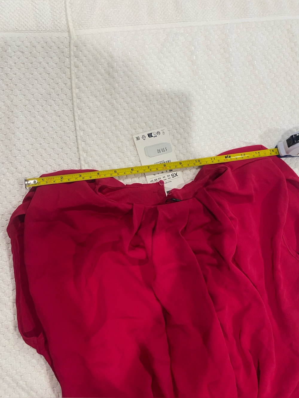 Women’s Red Sleeveless Romper - Picture 6 of 9